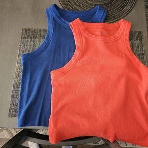2 Cropped Tank Tops